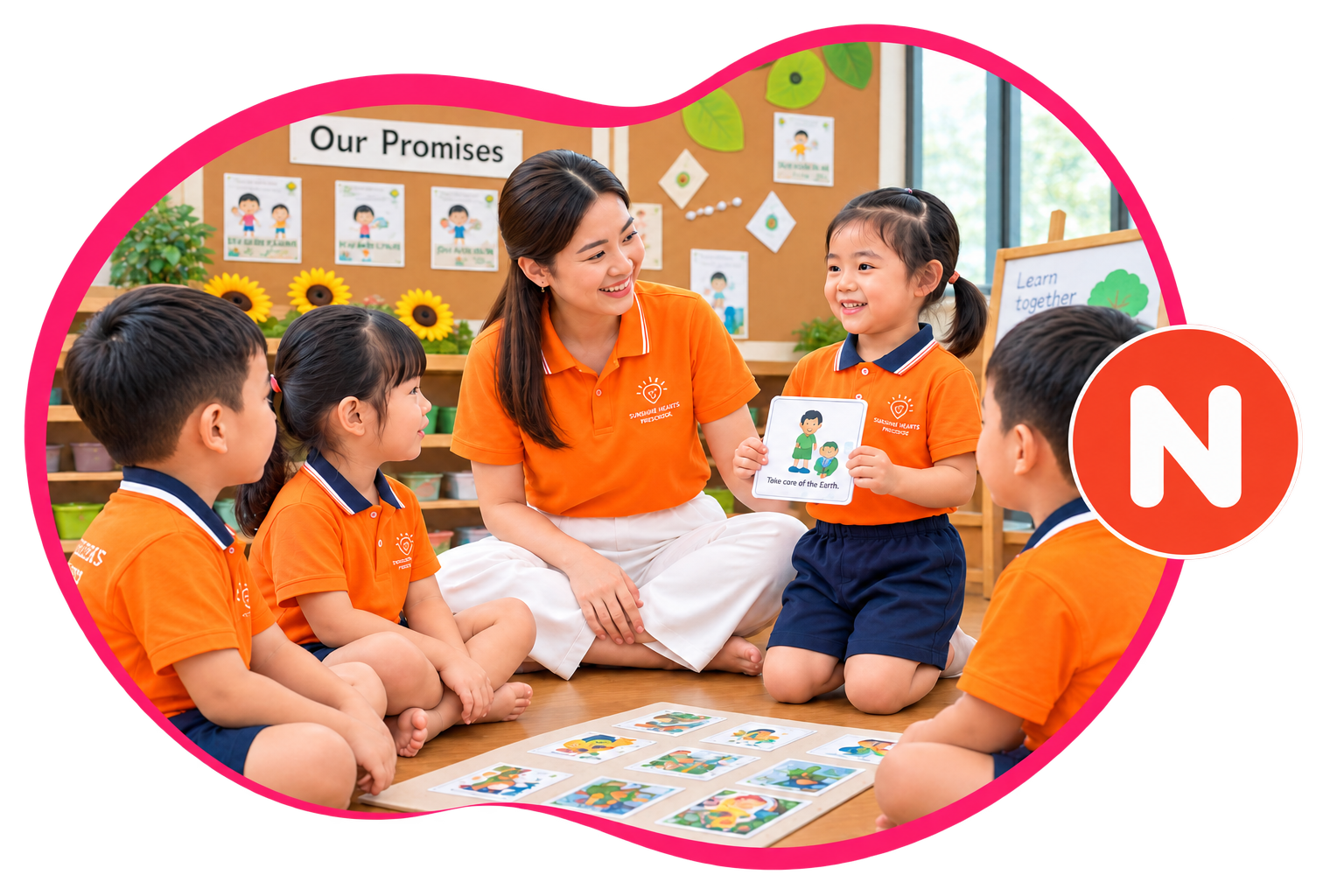 Nurtured Character - Sunshine Hearts Preschool